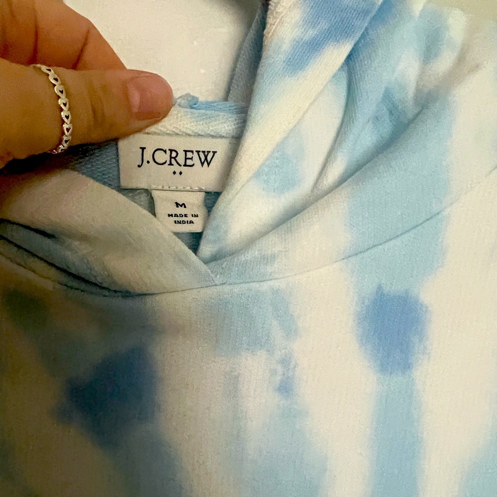 J crew tyedye hoodie M - Picture 4 of 4